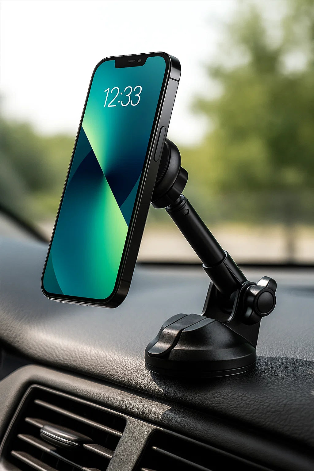 Universal Car Phone Mount – Dashboard & Windshield Holder